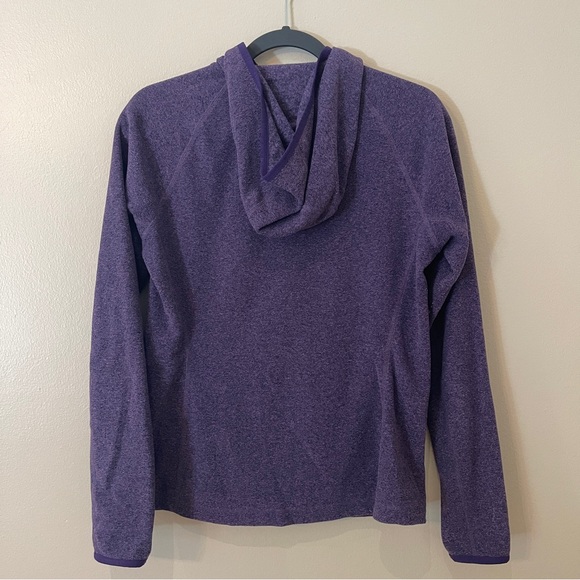 The North Face Women's Purple Fleece Jacket Size Medium - Picture 3 of 6